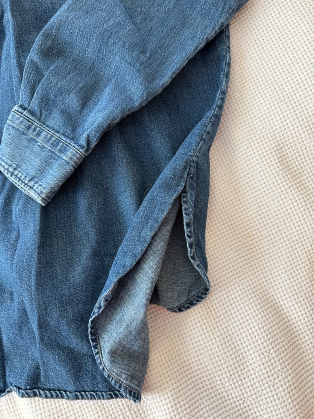 Ralph Lauren Blue Denim Shirt - Washed Indigo - Picture 4 of 4